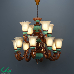 flower buds chandeliers lamp